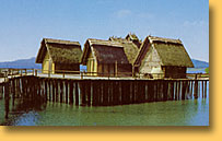 Pfahlbauten am Bodensee in Unteruhldingen